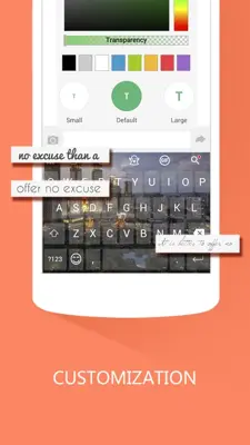 KK Emoji Keyboard android App screenshot 3